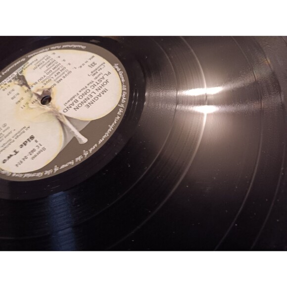 EUC John Lennon Imagine Original 1st Press 1971 Apple UK LP MINT BEATLES - Picture 8 of 16